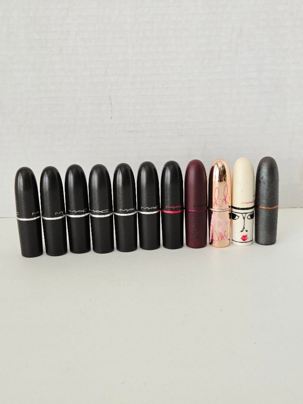 MAC Cosmetics Limited Edition Lipsticks Discontinued Collectors Lot of 11